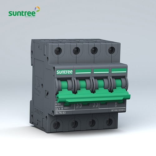 Suntree SL7N-63  4P DC 1200V автоматичен предпазител за соларни панели 16А - 32А